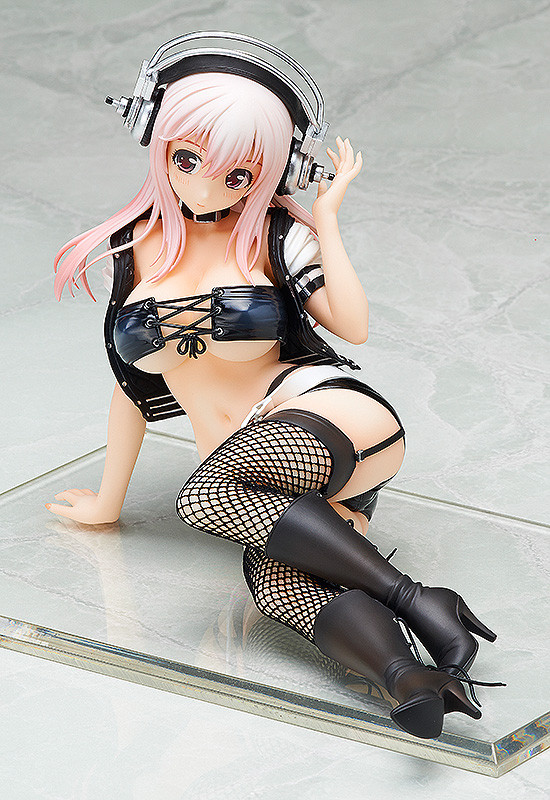 (image for) Super Sonico 1/6 After the Party Pre-owned A/A - Click Image to Close