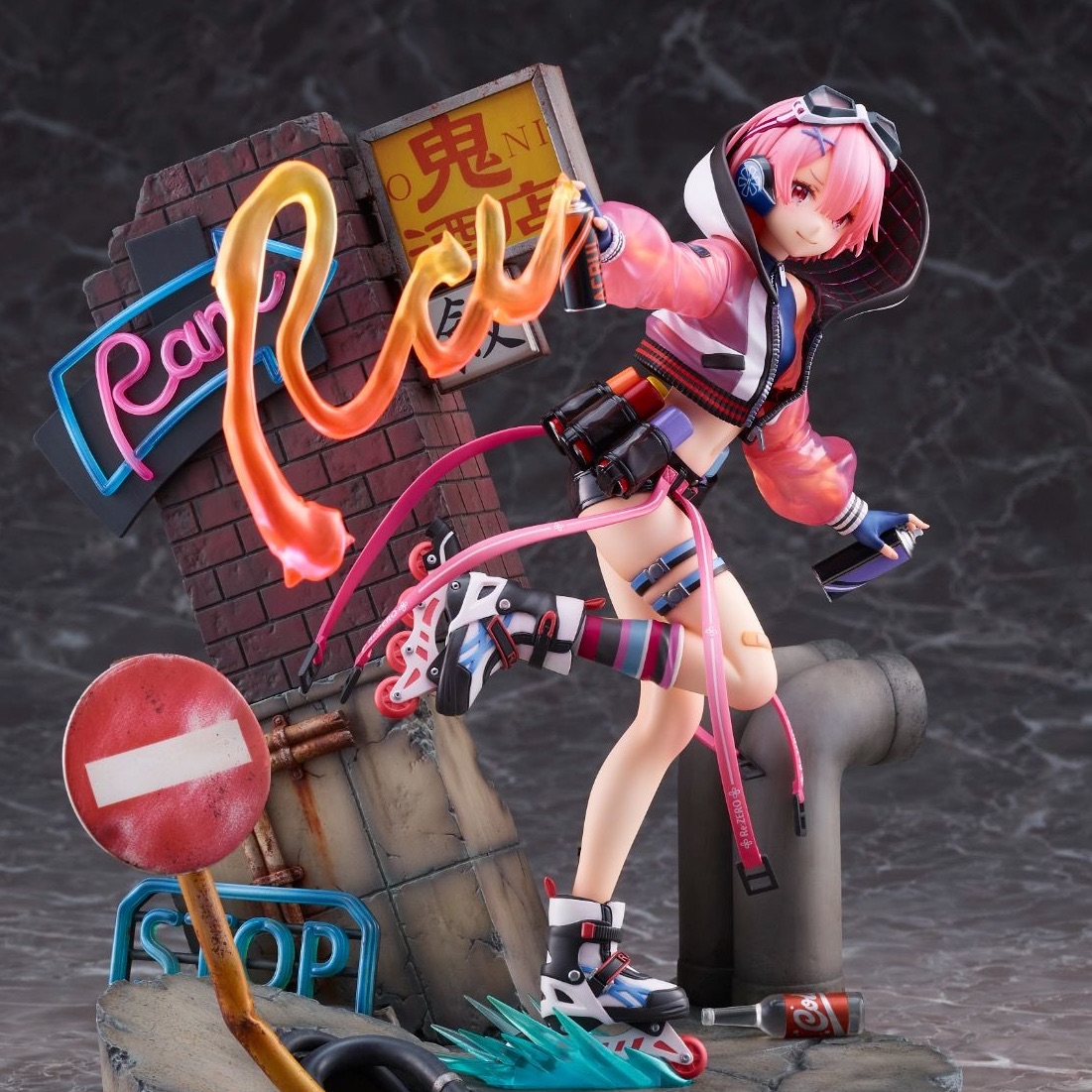 (image for) Ram Shibuya Scramble Figure Neon City Ver. Pre-owned A/A