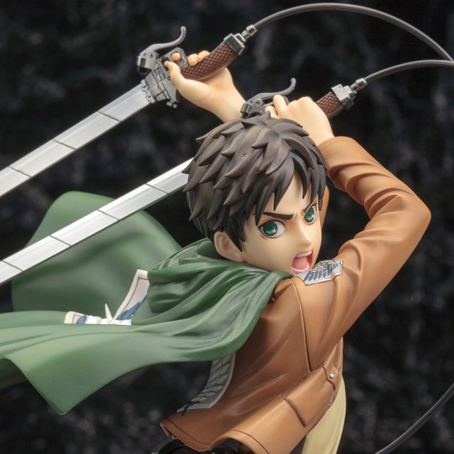 (image for) Eren Yeager - ARTFX J - 1/8 Pre-owned S/B