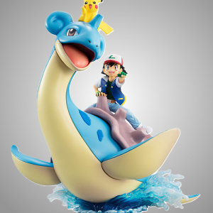 Lapras & Pikachu & Ash - G.E.M. Pocket Monsters Series (image for) Lapras & Pikachu & Ash - G.E.M. Pocket Monsters Series