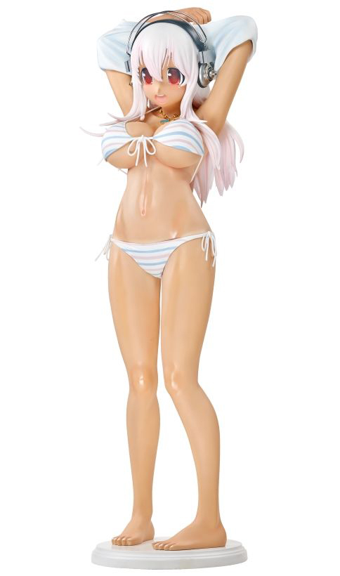 Super Sonico 1/2 Suntanned Stripe Bikini Pre-owned No Box