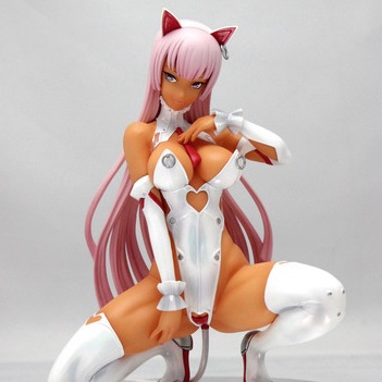 (image for) Nekomusume Mao Niang 1/6 Kasshoku Pre-owned A/B