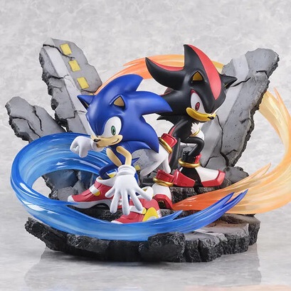 (image for) Sonic and Shadow - S-Fire - Super Situation Figure Brand New