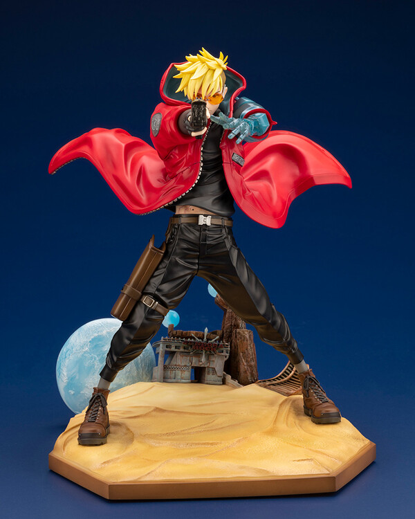 Trigun Stampede ARTFX J w/extra face Pre-owned A/B