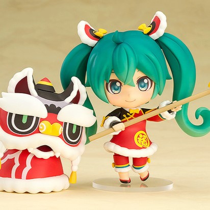 (image for) Hatsune Miku - Nendoroid (#654) - Lion Dance Ver. Pre-owned A/A